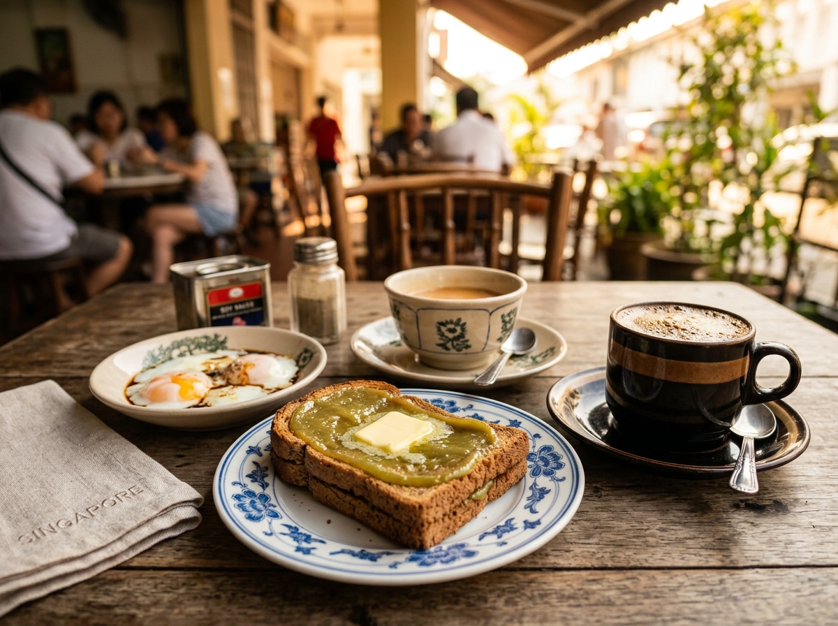 Singapore Traditional Breakfast