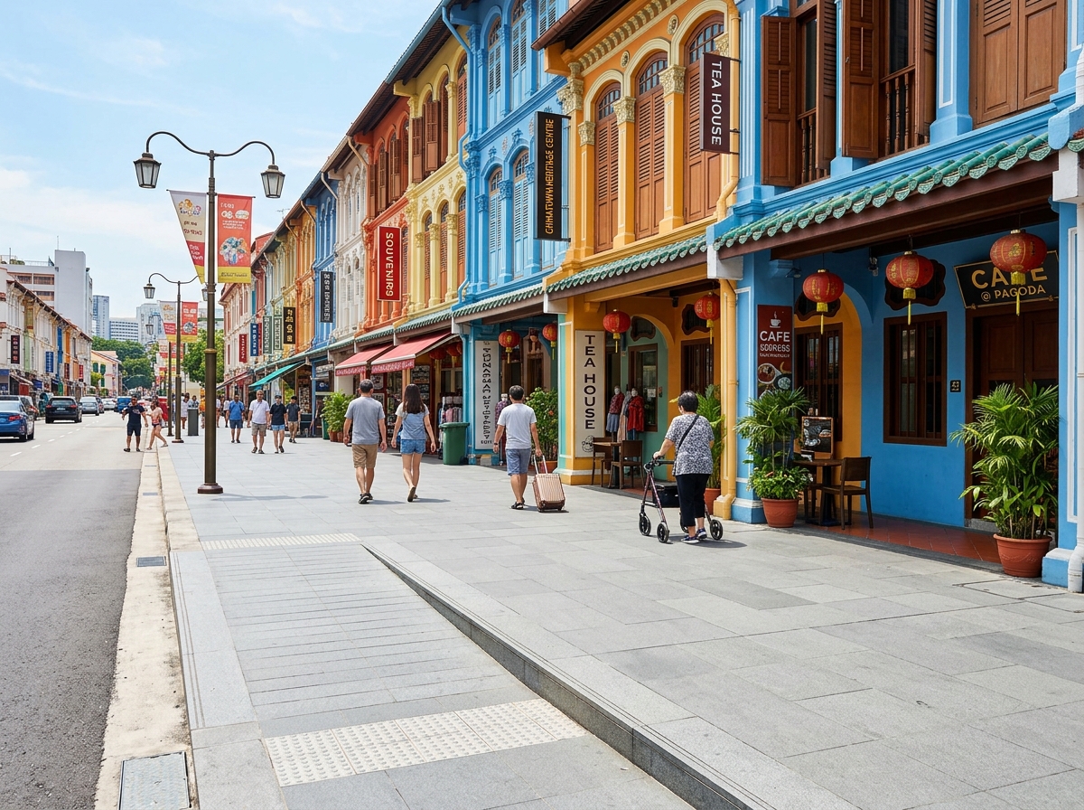 Little Known Ways to Explore Singapore’s Historic Districts Without Stairs